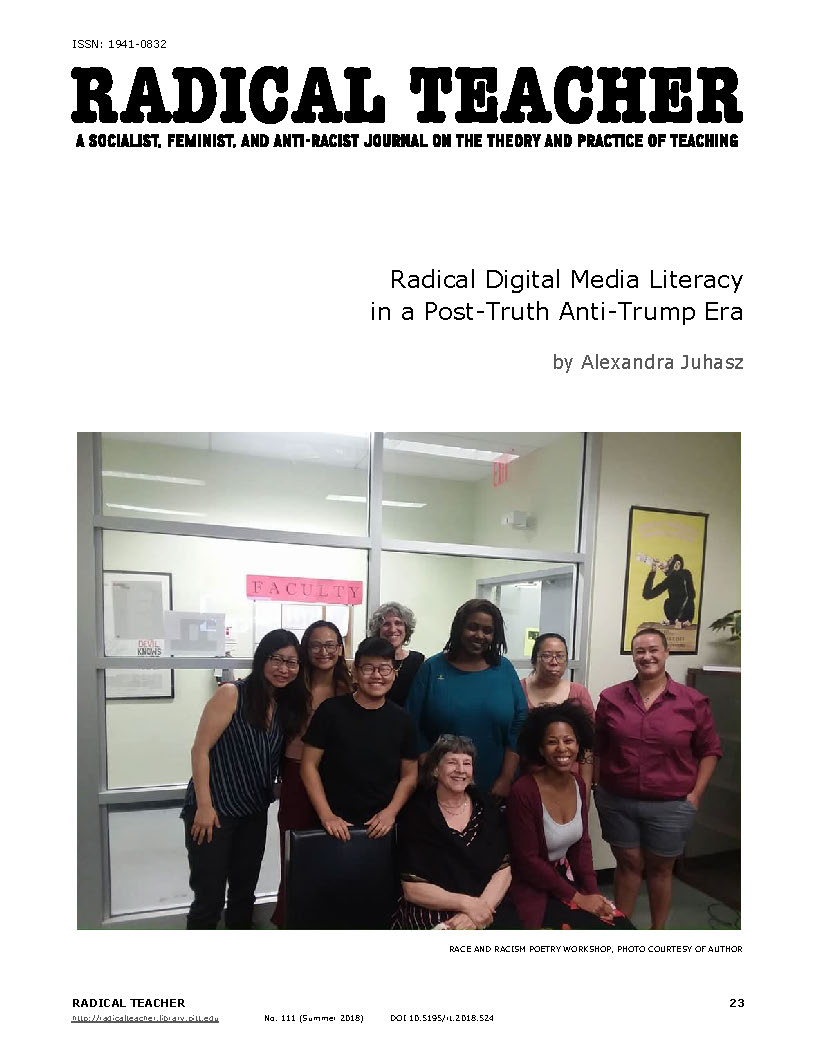 Radical Digital Media Literacy in a Post-Truth Anti-Trump Era photo