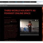 Third World Majority as Feminist Online Space photo