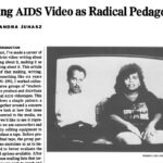 Making AIDS Video as Radical Pedagogy photo
