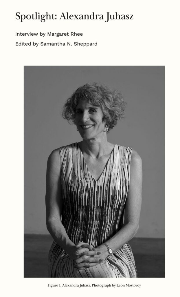 Spotlight: Alexandra Juhasz, interviewed by Margaret Rhee photo